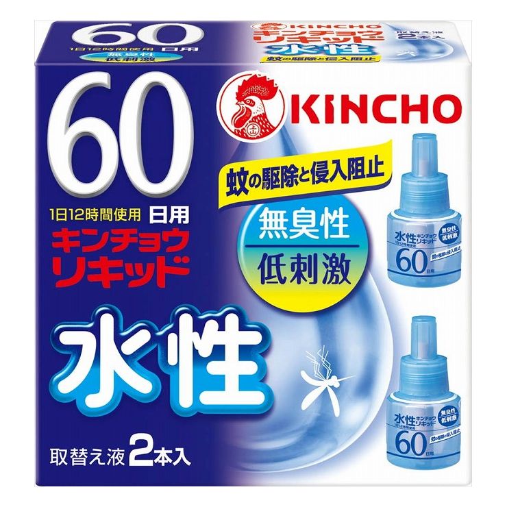 こちらの商品は単品商品が3個セットでの販売となります。低刺激・無香料タイプのお得な2本入りです。約60日間持続します。揮発性の高いメトフルトリンを配合で、安定した殺虫効果を発揮。商品区分:防除用医薬部外品製造国:日本メーカー名:大日本除虫菊サイズ/容量:2本単品JAN:4987115230965殺虫剤 ハエ・蚊 液体蚊取り※メーカーの都合により予告なくパッケージが変更となる場合がございます。　それに伴う商品の交換、返品、キャンセル等は受け付けておりませんのでご了承の上お買い求めください。【代引きについて】こちらの商品は、代引きでの出荷は受け付けておりません。【送料について】北海道、沖縄、離島は送料を頂きます。