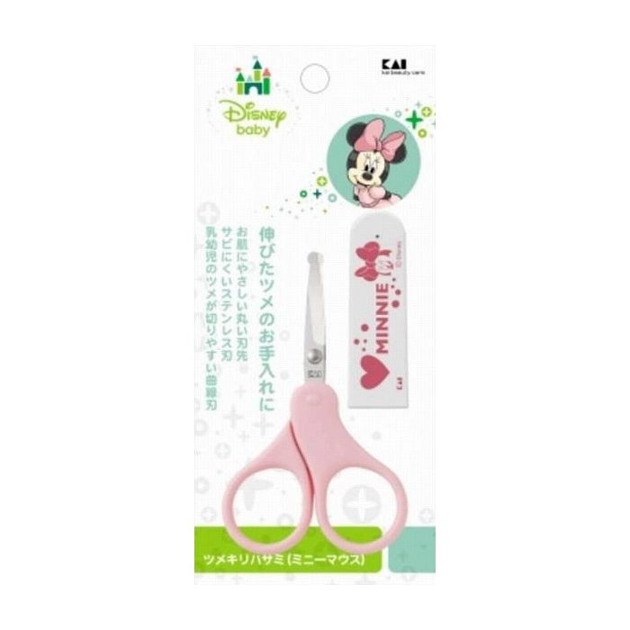 貝印 KK1489 ツメキリハサミ(ミニーマウス) 日用品 日用消耗品 雑貨品(代引不可)