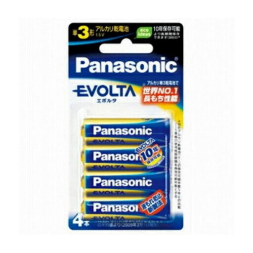 パナソニック エボルタ単3*4P LR6EJ/4B 日用品 日用消耗品 雑貨品(代引不可) パナソニック エボルタ単3*4P LR6EJ/4B 日用品 日用消耗品 雑貨品(代引不可)