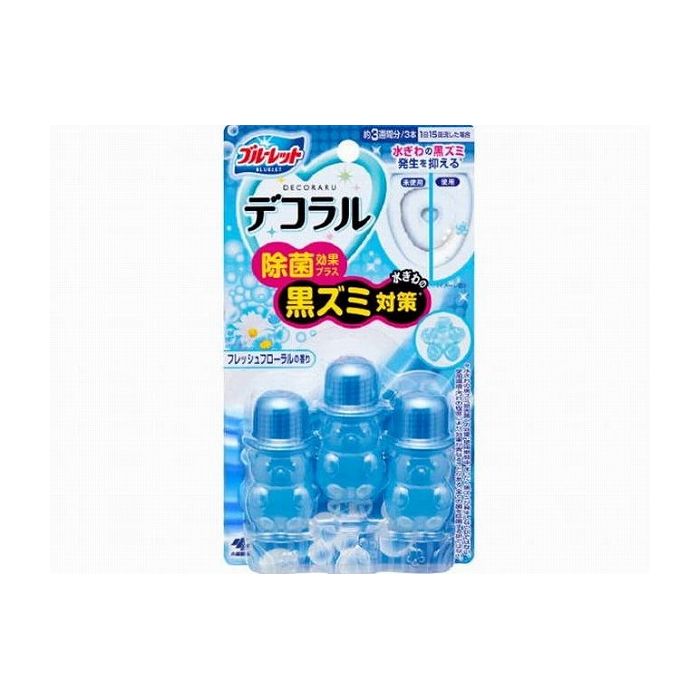 ●流すたびに、トイレの水ぎわに薬剤が広がり、洗浄成分の働きでしっかり洗浄。汚れ付着防止効果と、除菌※成分による黒ズミ発生を抑える※効果で水ぎわのきれいを保ち、お掃除が楽になります。※黒ズミの発生原因になる菌の繁殖を抑えます。ただし、すべての菌を除菌するわけではありません。使用環境・汚れの程度により、効果が異なることがあります。●流れる水は無色です。商品区分:日用雑貨品・他製造国:日本メーカー名:小林製薬サイズ/容量:23G 単品JAN:4987072054277住居洗剤 トイレ トイレ用洗剤【代引きについて】こちらの商品は、代引きでの出荷は受け付けておりません。【送料について】北海道、沖縄、離島は送料を頂きます。