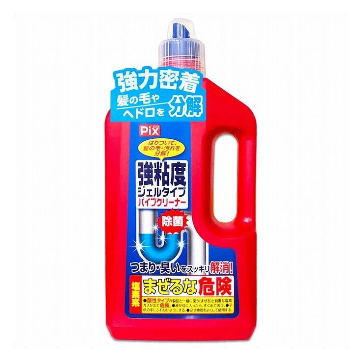 3個セット ライオンケミカル ピクス強粘度ジェルタイプパイプクリーナー800g(代引不可)