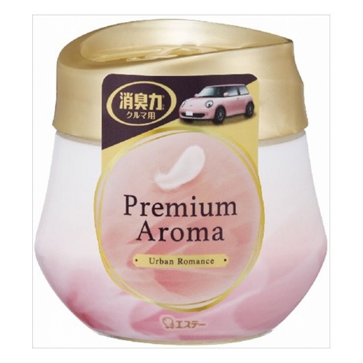 3個セット エステー クルマの消臭力 Premium Aroma ゲルタイプ アーバンロマンス(代引不可)