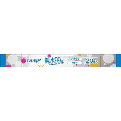 【4個セット】カミ商事 エルモア純水99%ノンアルコール20枚(代引不可)