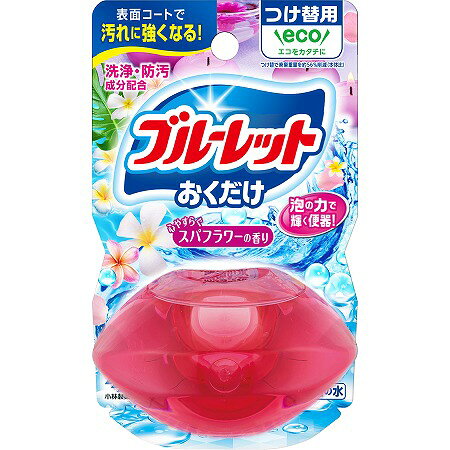 【商品説明】●洗浄・防汚成分を配合●流すたびに便器表面をコートし汚れの付着を抑える●泡立ちながら汚れを洗い流す●お得な詰替え用商品区分：全成分：メーカー名：小林製薬生産国：日本内容量：70ml【代引きについて】こちらの商品は、代引きでの出荷は受け付けておりません。【送料について】北海道、沖縄、離島は送料を頂きます。