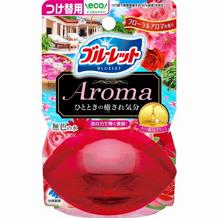 【商品説明】●洗浄・防汚成分を配合●流すたびに便器表面をコートし汚れの付着を抑える●泡立ちながら汚れを洗い流す●お得な詰替え用商品区分：全成分：メーカー名：小林製薬生産国：日本内容量：70ml【代引きについて】こちらの商品は、代引きでの出荷は受け付けておりません。【送料について】北海道、沖縄、離島は送料を頂きます。
