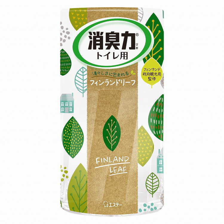 【単品】エステー トイレの消臭力 フィンランドリーフ 400ml(代引不可)