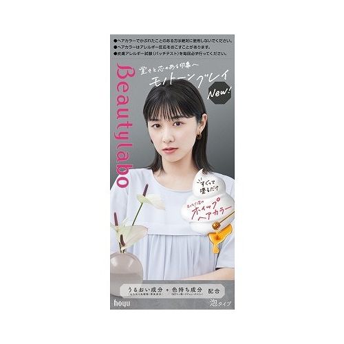 【単品14個セット】 ホーユー ビューティラボ ホイップヘアカラー モノトーングレイ(代引不可)【送料無料】