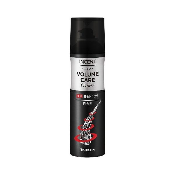 【単品6個セット】 バスクリン インセント 薬用育毛トニック ボリュームケア 190g(代引不可)【送料無料】