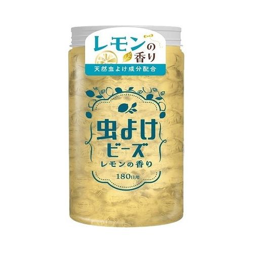 【単品25個セット】 ウエ・ルコ 虫よけビーズ2 180日用レモンの香り(代引不可)【送料無料】