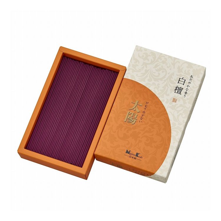 【単品9個セット】 日本香堂 太陽 白檀 バラ詰(代引不可)【送料無料】