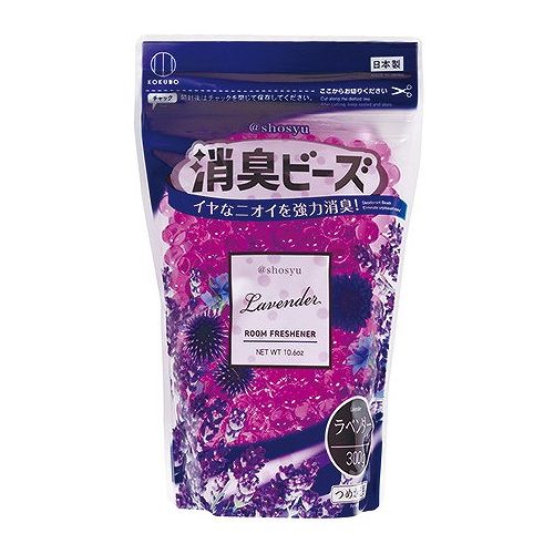 樂天商城 - 【単品2個セット】 小久保工業所 アットショウシュウ消臭ビーズ ラベンダー 詰め替え用(代引不可)