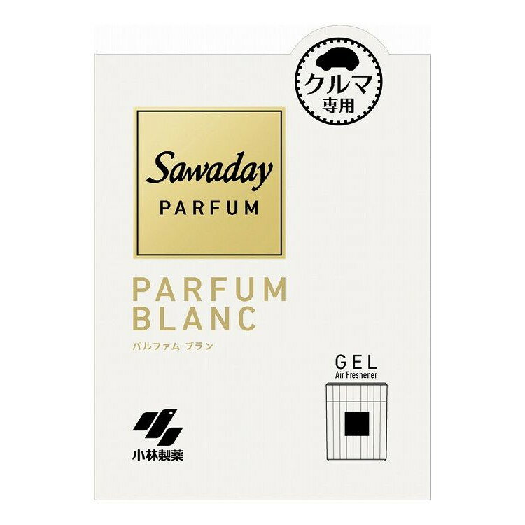 【単品4個セット】 Sawadayクルマ専用ゲル パルファムブラン(代引不可)【送料無料】
