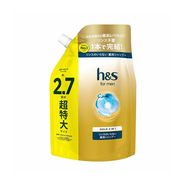【商品説明】医薬部外品の有効成分配合。かゆみ・ニオイ・フケ・毛量減少まで防ぐ成分有効成分：ジンクピリチオン液　その他の成分：精製水、塩化O−［2−ヒドロキシ−3−（トリメチルアンモニオ）プロピル］グァーガム、ヤシ油脂肪酸アミドプロピルベタイン液、ベンジルアルコール、 安息香酸ナトリウム、ポリオキシエチレンラウリルエーテル硫酸ナトリウム、水酸化ナトリウム、無水クエン酸、メチルクロロイソチアゾリノン・メチルイソチアゾリノン液、ラウリル硫酸ナトリウム、香料、ヤシ油脂肪酸モノエタノールアミド、クエン酸ナトリウム、塩化ナトリウム、キシレンスルホン酸アンモニウム液、高重合メチルポリシロキサン（1）、ジステアリン酸エチレングリコール、塩酸メーカー名P＆G生産国・加工国タイ内容量800ML商品区分医薬部外品【代引きについて】こちらの商品は、代引きでの出荷は受け付けておりません。【送料について】北海道、沖縄、離島は送料を頂きます。