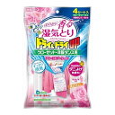 ※こちらの商品は単品商品（JANコード管理)の商品が6個セットでの販売となります。↓↓以下、単品商品説明分↓↓吸った湿気をゼリー状に固め、こもったニオイをフローラルブーケの香りでさわやかにします。消臭・防カビ・黄ばみ防止・収納空間のダニよけ効果付きで大切な衣類をしっかり守ります。クローゼットや洋服ダンスに吊り下げる薄型タイプ。天然由来成分の保水剤使用。■商品区分 雑品■製造国 タイ■サイズ/容量 4枚■メーカー名 白元アース株式会社※メーカーの都合により予告なくパッケージ、仕様等が変更になる場合がございます。※アソート品のカラーはランダムでのお届けとなります。※当店はJANコード（商品コード）にて商品管理を行っている為、上記に伴う返品、交換等は受け付けておりませんで予めご了承の上お買い求めください。【代引きについて】こちらの商品は、代引きでの出荷は受け付けておりません。【送料について】北海道、沖縄、離島は送料を頂きます。