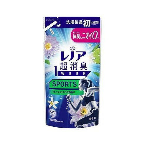 【単品14個セット】 レノア超消臭1weekSPORTSフレッシュシトラスの香りつめかえ用 P&Gジャパン(代引不..