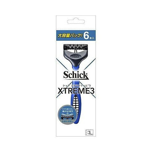 【単品9個セット】 エクストリーム3 6本入 シック・ジャパン(代引不可)【送料無料】