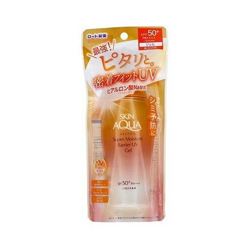 【単品14個セット】 スキンアクア スーパーモイスチャーバリアUVジェル 100g ロート製薬(代引不可)【送料無料】