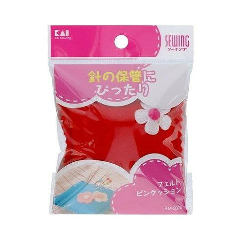 【単品16個セット】 KM3020 フェルトピンクッション 貝印(代引不可)【送料無料】