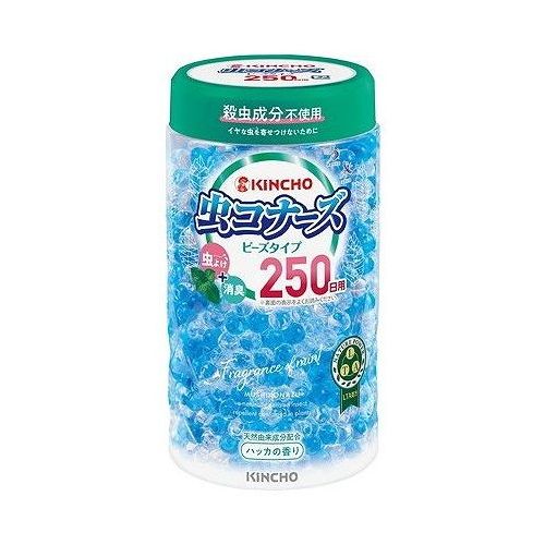 【単品15個セット】 大日本除虫菊 虫コナーズ ビーズスリムタイプ 250日 ハッカの香り(代引不可)【送料無料】