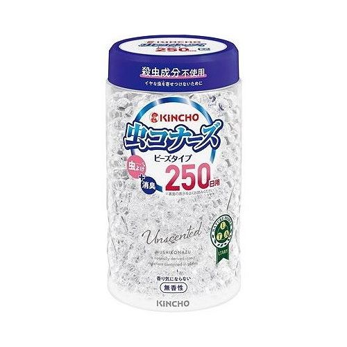 【単品16個セット】 大日本除虫菊 虫コナーズ ビーズスリムタイプ 250日 無香性(代引不可)【送料無料】