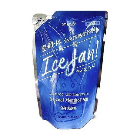 【単品2個セット】 全身洗浄料ICEじゃん詰替用 ロケット石鹸(代引不可)