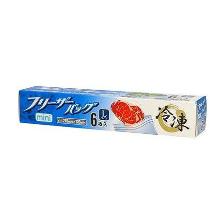 【単品9個セット】 KZ06 フリーザーバッグL ハウスホールドジャパン(代引不可)