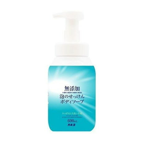 【単品5個セット】 無添加泡のせっけんボディーソープ 本体 カネヨ石鹸(代引不可)【送料無料】