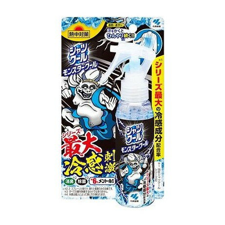 【単品14個セット】 熱中対策 シャツクール モンスタークール 100ml 小林製薬(代引不可)【送料無料】