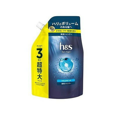 【単品7個セット】 h&s for men ボリュームアップシャンプー超特大サイズ P&Gジャパン(代引不可)【送料無料】