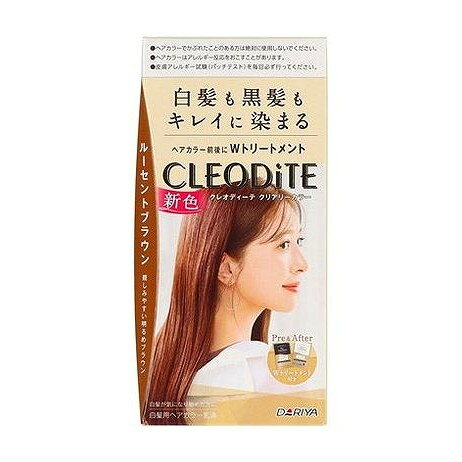 【商品詳細】白髪を気にせず、自分らしい髪色を楽しめるヘアカラー。ヘアカラー前後のWトリートメント付きで、髪や頭皮を大切にしながら染められます。成分:＜1剤＞ ［有効成分］:塩酸2,4-ジアミノフェノキシエタノール、トルエン-2,5-ジアミン、パラアミノフェノール、5-アミノオルトクレゾール ［その他の成分］:亜硫酸ナトリウム、エタノール、エデト酸四ナトリウム四水塩、塩化アルキルトリメチルアンモニウム、加水分解シルク液、強アンモニア水、高重合メチルポリシロキサン（1）、シア脂、スクワラン、ステアリルアルコール、精製水、セタノール、濃グリセリン、フェノキシエタノール、ホホバ油、ポリ塩化ジメチルジメチレンピロリジニウム液、ポリオキシエチレンセチルエーテル、メチルポリシロキサン、モノエタノールアミン、流動パラフィン、レゾルシン、L-アスコルビン酸、香料 ＜2剤＞ ［有効成分］:過酸化水素 ［その他の成分］:エタノール、塩化ステアリルトリメチルアンモニウム、水酸化カリウム、精製水、セタノール、ヒドロキシエタンジホスホン酸液、ポリオキシエチレンステアリルエーテル、流動パラフィン　 ＜プレトリートメントPR＞ 水、エタノール、BG、グリセリン、加水分解シルク、水酸化K、乳酸、ヒドロキシエチルセルロース、ヒバマタエキス、ポリクオタニウム-10、メチルパラベン、EDTA-2Na ＜アフターヘアパックAF＞ 水、ジメチコン、セタノール、グリセリン、BG、ベヘントリモニウムクロリド、オレイン酸オレイル、アミノプロピルジメチコン、エタノール、加水分解野菜タンパクPG-プロピルシラントリオール、クエン酸、クエン酸Na、グルタミン酸、ステアルトリモニウムクロリド、ダイマージリノール酸水添ヒマシ油、メチルパラベン、ラフィノース、香料　商品区分:医薬部外品メーカー名:ダリヤ生産国・加工国:日本内容量:1個【代引きについて】こちらの商品は、代引きでの出荷は受け付けておりません。【送料について】北海道、沖縄、離島は送料を頂きます。