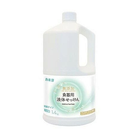 【商品詳細】手肌にやさしい無添加の食器洗い用液体石けんです。泡切れが早く、すっきりとした洗いあがりです。毎日の食器洗いで手荒れに悩む方にもおすすめです。成分:純石けん分（30％、脂肪酸カリウム、脂肪酸ナトリウム）メーカー名:カネヨ石鹸生産国...