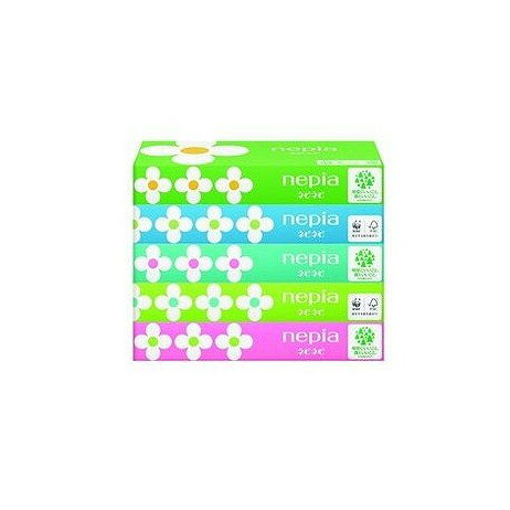 Tissue （Box） - 【単品7個セット】 王子ネピア ネピアネピネピティシュ150組5コパック(代引不可)【送料無料】