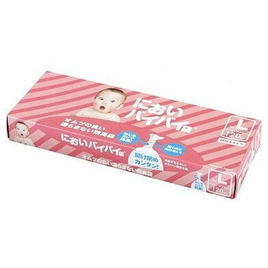 【単品5個セット】 においバイバイ袋ベビーおむつ用Lサイズ120枚入(代引不可)【送料無料】 【単品5個セット】 においバイバイ袋ベビーおむつ用Lサイズ120枚入(代引不可)【送料無料】