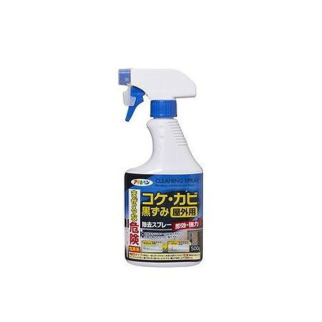 【商品詳細】特長　コケや藻・カビ・黒ずみを強力除去します。　泡状なので、壁面でも有効成分がとどまって浸透します。用途コンクリート、レンガなどの外壁、塀に付着したコケ、カビ汚れ、黒ずみ、藻の除去。メーカー名:アサヒペン生産国・加工国:日本内容量:500G【代引きについて】こちらの商品は、代引きでの出荷は受け付けておりません。【送料について】北海道、沖縄、離島は送料を頂きます。
