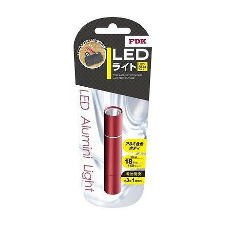 【単品5個セット】 FDK LEDアルミニライトFLA-3105FIR(CL)(代引不可)【送料無料】