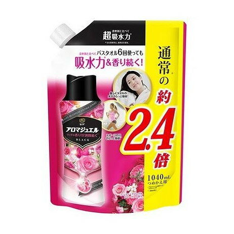 【単品7個セット】 レノアアロマジュエル アンティークローズ&フローラルの香り つめかえ用特大サイズ 1040ML(代引不可)【送料無料】