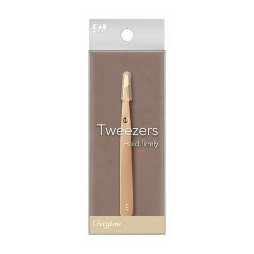 【単品3個セット】 HC3905 Givglow TWEEZERS CHAMPAGNEGOLD 貝印(代引不可)【送料無料】 【単品3個セット】 HC3905 Givglow TWEEZERS CHAMPAGNEGOLD 貝印(代引不可)【送料無料】