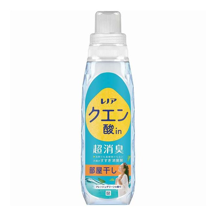 【単品16個セット】 レノアクエン酸in超消臭部屋干しフレッシュグリーンの香り本体 P&Gジャパン(代引不可)【送料無料】