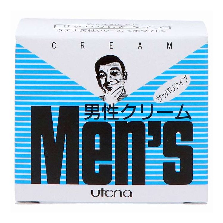【単品8個セット】 ウテナ 男性クリーム さっぱり60g(代引不可)【送料無料】