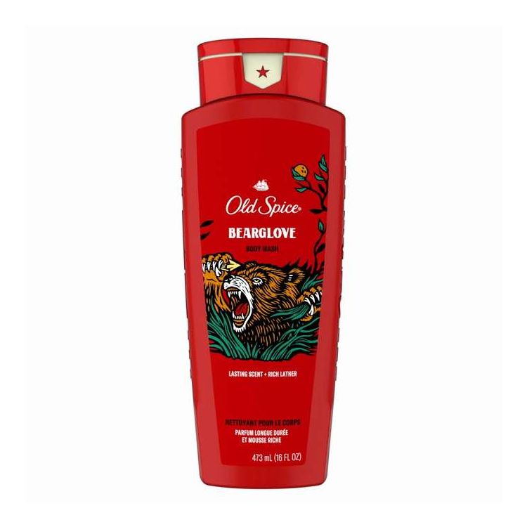 Soaps, Body Washes - 【単品2個セット】 オールドスパイス ボディウォッシュ ワイルドコレクション ベアグローブ 473mL シナジートレーデイング(代引不可)【送料無料】