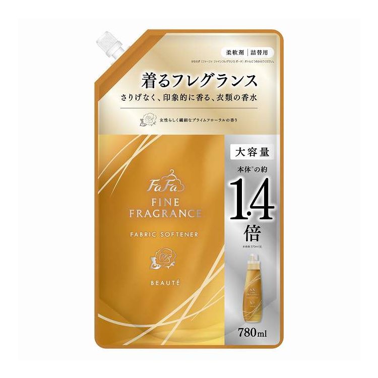 【商品詳細】素材選定・製造方法からこだわったプレミアム柔軟剤。上質なプライムフローラルの香り。本体の1.4倍。大容量サイズ。●世界中の高品質素材を厳選●時間の流れごと楽しめる飽きの来ない香り●その時々で最適な強さを添える残り香 ●※・防臭 ※すべての菌に効果があるわけではありません。メーカー名:NSファーファ・ジャパン生産国・加工国:日本内容量:780mL【代引きについて】こちらの商品は、代引きでの出荷は受け付けておりません。【送料について】北海道、沖縄、離島は送料を頂きます。
