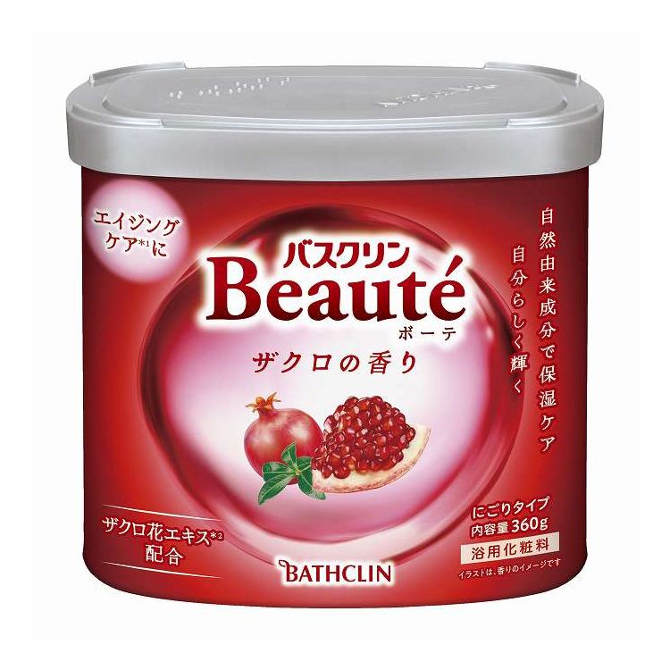【単品8個セット】 バスクリン バスクリン ボーテ ザクロの香り 360G(代引不可)【送料無料】