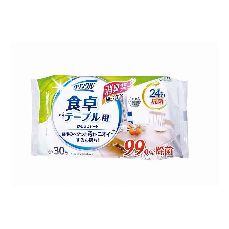 【商品詳細】食後のべたつき汚れ・ニオイするん落ち！メーカー名:ライフ堂生産国・加工国:日本内容量:30枚【代引きについて】こちらの商品は、代引きでの出荷は受け付けておりません。【送料について】北海道、沖縄、離島は送料を頂きます。