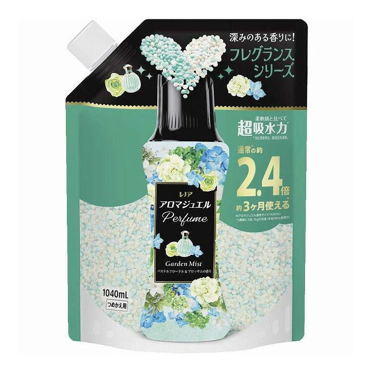 【単品5個セット】 レノア アロマジュエルパステルフローラル&ブロッサムの香り つめかえ 用特大サイズ P&G 1040ml(代引不可)【送料無料】