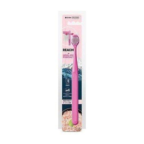 【単品5個セット】 リーチ ヒマラヤピンクソルト歯ブラシ やわらかめ 銀座ステファニー化粧品 1本(代引不可)【メール便配送】【送料無料】
