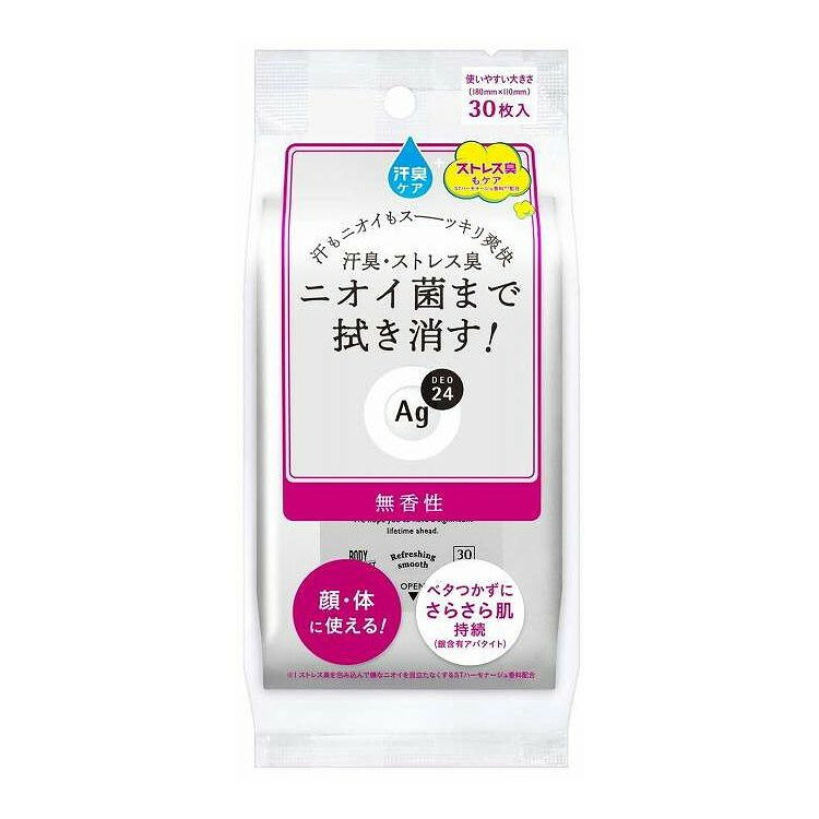 Body Care - 【単品16個セット】 エージー24 クリアシャワーシートn(無香性)30 ファイントゥデイ 30枚(代引不可)【送料無料】