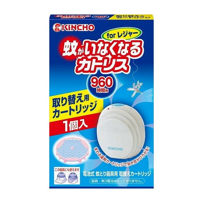 ※メーカーの都合により予告なくパッケージ、仕様等が変更となる場合がございます。当店はJANコードにて管理を行っている為、それに伴う返品、交換等はお受けしておりませんので事前にご了承の上お買い求めください。※こちらの商品は単品商品が1個セットでの販売となります。↓↓↓以下、単品商品説明分↓↓↓1日8時間使用で約120日間使える。新製品ですがセット・取替え共に準正味価格となります。商品区分:防除用医薬部外品製造国:日本メーカー名:大日本除虫菊サイズ/容量:1個 単品JAN:4987115240209殺虫剤 ハエ・蚊 電池式屋外用【発送について】ゆうパケット（郵便受けへの投函配達）でお届けいたします。※他の商品との同梱不可【代引きについて】こちらの商品は、代引きでの出荷は受け付けておりません。