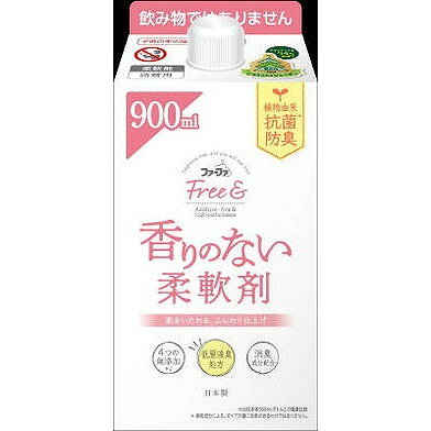 このページは4902135321691単品が4個セットの商品ページです【商品特徴】無香料、だけじゃない。ニオイの少ない原料を厳選した香りのない柔軟剤。エコパック。◆無香料だからこそ気になる、「原料のニオイ」まで研究し、無臭に近づけました。◆植物由来の抗菌＊防臭。香りでごまかさず、部屋干しや、着衣中のイヤなニオイの発生を防ぎます。◆4つの無添加（香料・着色料・抗菌剤・シリコン）。◆肌にやさしい、ふんわり仕上がり。◆日本製。【製造者】NSファーファ・ジャパン（株）【生産国】日本【単品内容量】900ML※メーカーの都合によりパッケージ、内容等が変更される場合がございます。当店はメーカーコード（JANコード）で管理をしている為それに伴う返品、返金等の対応は受け付けておりませんのでご了承の上お買い求めください。【代引きについて】こちらの商品は、代引きでの出荷は受け付けておりません。【送料について】北海道、沖縄、離島は別途送料を頂きます。