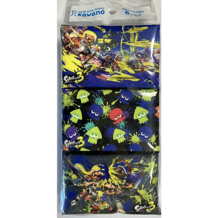 【単品15個セット】 スプラトゥーン3ミニポケット6P 河野製紙(代引不可)【送料無料】