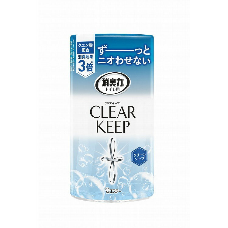【単品14個セット】トイレの消臭力CLEARKEEPCソープ400ML エステー(代引不可)【送料無料】